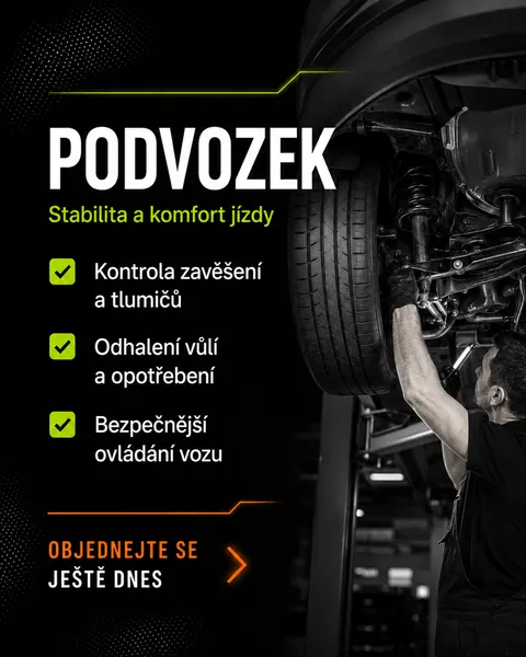 Слайд «Podvozek» — ходова частина