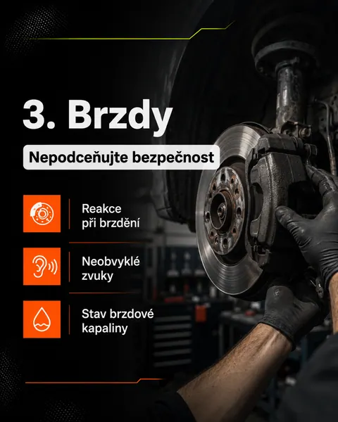 Слайд «3. Brzdy» — гальма