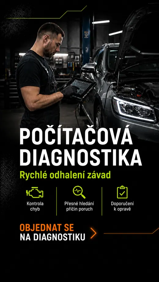 Рекламний креатив «Počítačová diagnostika» чеською