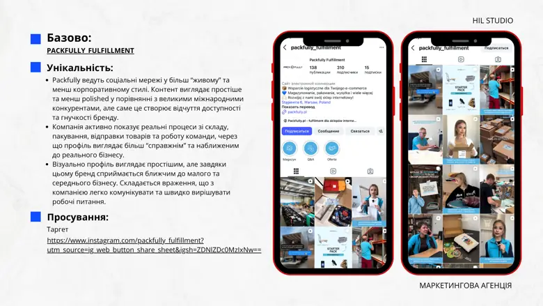 Аналіз конкурента Packfully Fulfillment — живий і доступний стиль
