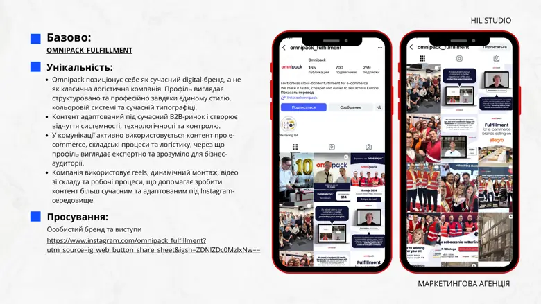 Аналіз конкурента Omnipack Fulfillment — сучасний digital-бренд